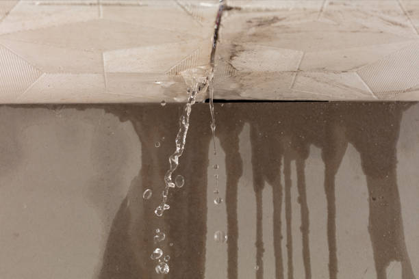 Professional Sewage Cleanup technician working in Norwood, NY